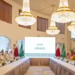 Image Source mofa.gov.sa - Foreign Minister Receives the Prime Minister and Foreign Minister of Qatar and Co-Chairs the Executive Committee Meeting of the Saudi-Qatari Coordination Council - MENAWireNOW.com