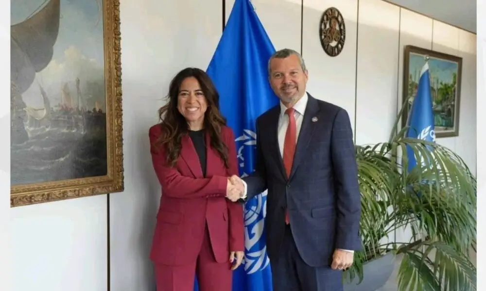 Image Source - mofa.gov.ae - Her Excellency Lana Nusseibeh Meets IMO Secretary-General to Address Maritime Security Threats in Strait of Hormuz - MENAWireNOW.com