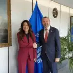 Image Source - mofa.gov.ae - Her Excellency Lana Nusseibeh Meets IMO Secretary-General to Address Maritime Security Threats in Strait of Hormuz - MENAWireNOW.com