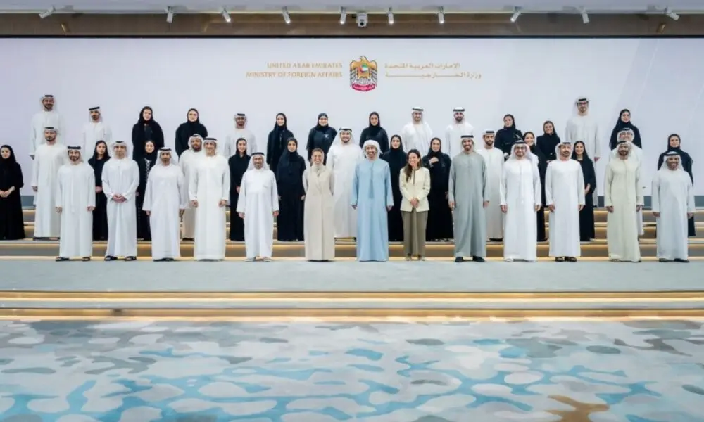 Image Source - mofa.gov.ae - New cohort of diplomats takes oath before Abdullah bin Zayed - MENAWireNOW.com