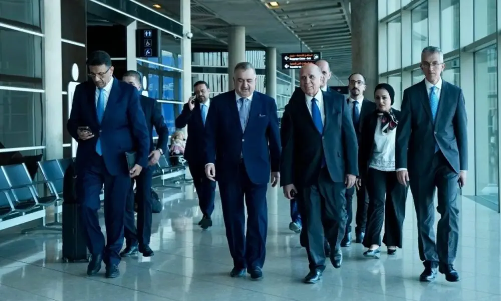Image Source - mofagoviq - FM Arrives in Amman to Participate in the Arab League Council Meeting at the Ministerial Level - MENAWireNOW.com