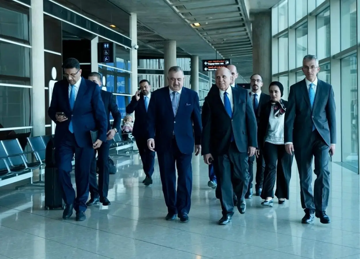 Image Source - mofagoviq - FM Arrives in Amman to Participate in the Arab League Council Meeting at the Ministerial Level - MENAWireNOW.com