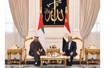 Image Source presidency.eg - President El-Sisi Meets UAE President HH Sheikh Mohamed bin Zayed in New El-Alamain City - MENAWireNOW.com