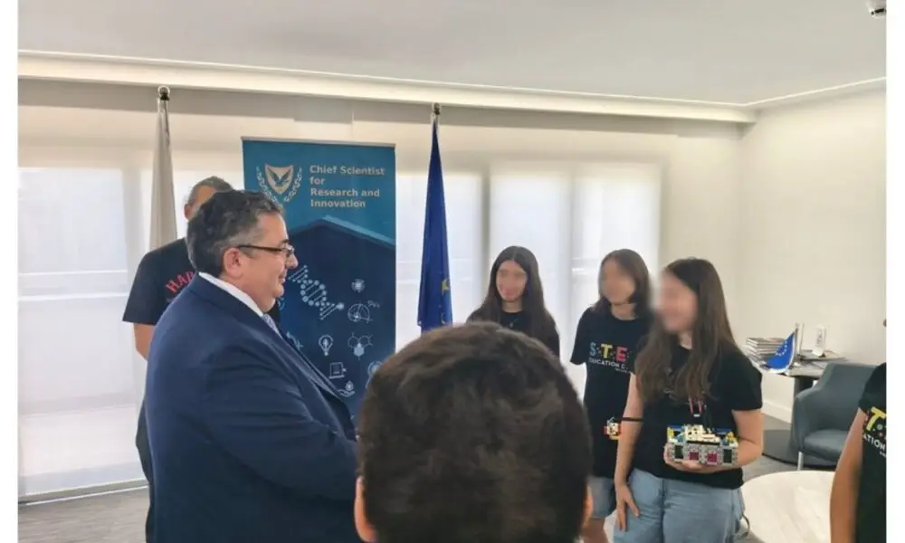 Source gov.cy - The Chief Scientist of the Republic of Cyprus supports the next generation - MENAWireNOW.com
