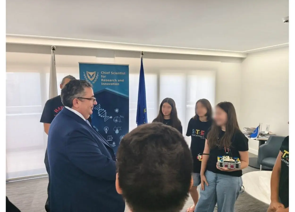 Source gov.cy - The Chief Scientist of the Republic of Cyprus supports the next generation - MENAWireNOW.com