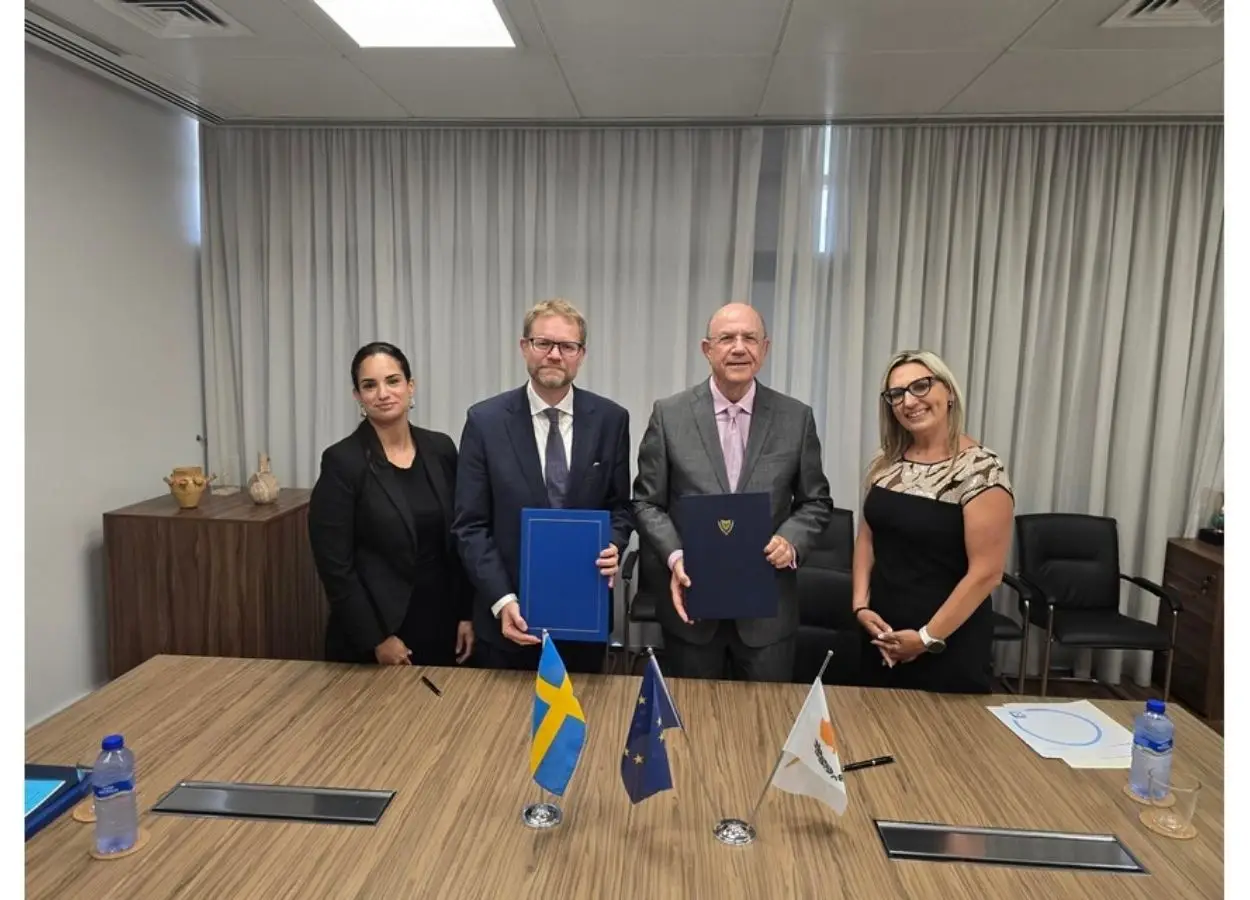 Source gov.cy - the Republic of Cyprus and the Government of the Kingdom of Sweden - MENAWireNOW.com