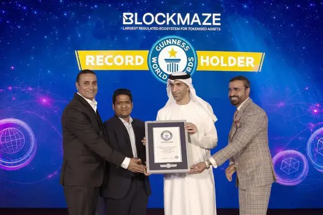 Blockmaze achieves Guinness World Records recognition as the world's most regulated blockchain ecosystem