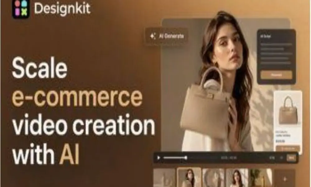 Image Source - GlobeNewsWire.com - Designkit Launches AI Video Platform that Turns Product Photos Into E-Commerce Marketing Videos - MENAWireNOW.com