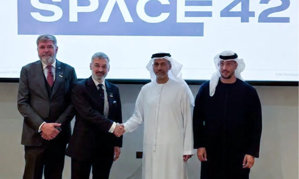 Image Source - GlobeNewsWire.com - Space42 and Leonardo DRS Sign MoU to Advance Next-Generation National Security Mission Systems - MENAWireNOW.com