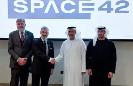 Image Source - GlobeNewsWire.com - Space42 and Leonardo DRS Sign MoU to Advance Next-Generation National Security Mission Systems - MENAWireNOW.com