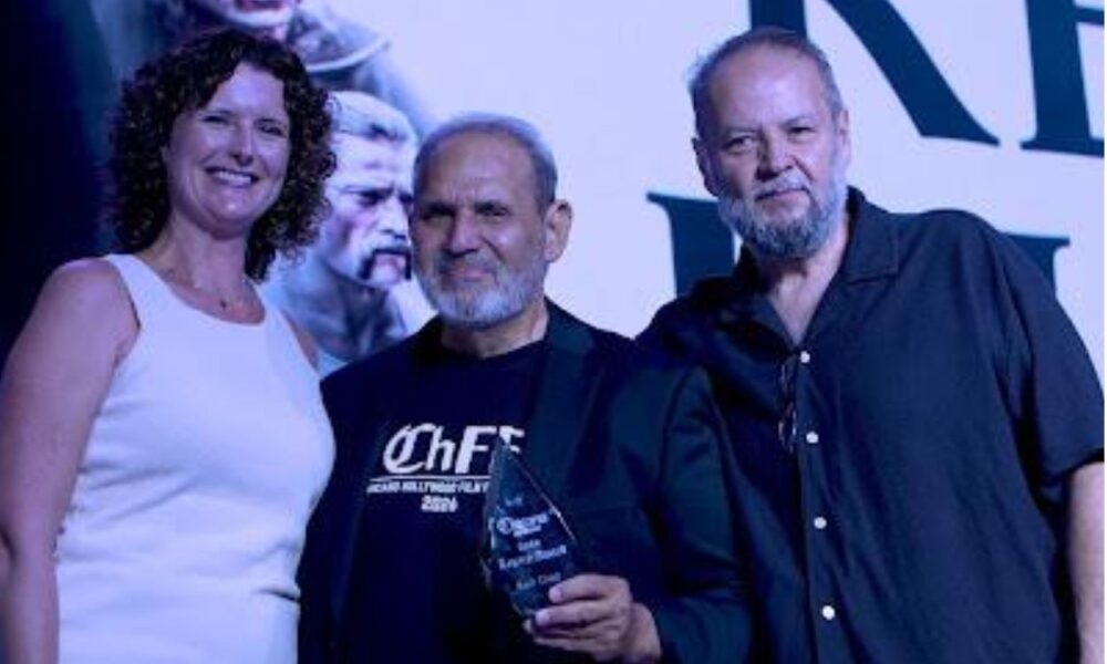 Image Source - GlobleNewsWire - Chicano Hollywood Film Festival and Pure Flix Familia Honor Oscar-Nominated Makeup Artist Ken Diaz - MENAWireNOW.com