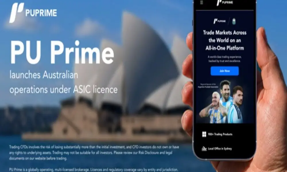 Image Source - GlobeNewsWire.com - PU Prime Launches Australian Operations under ASIC Licence - MENAWireNOW.com