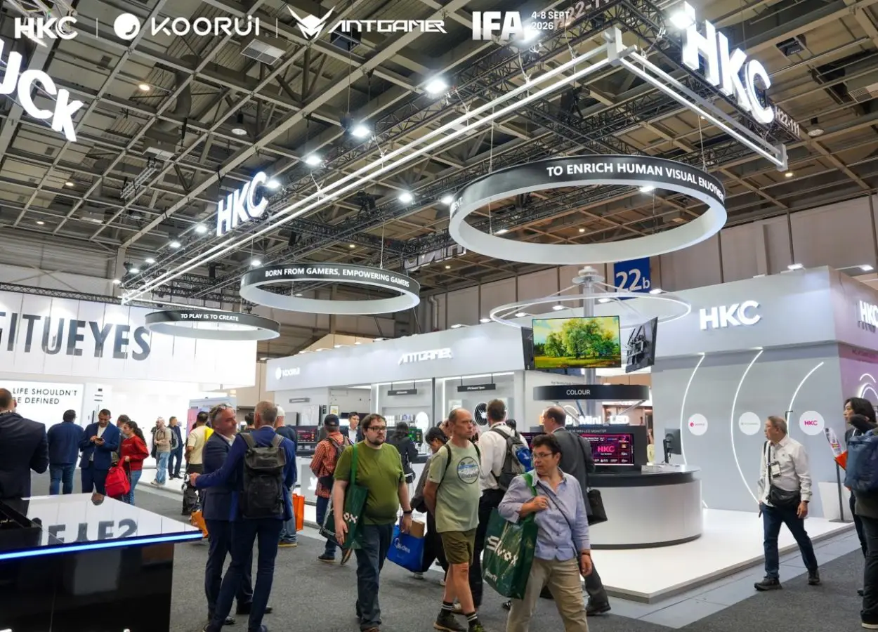 Image Sources - GlobeNewsWire.com - HKC, KOORUI and ANTGAMER Earn Five Honors for Display Innovation at IFA 2026 - MENAWireNOW.com