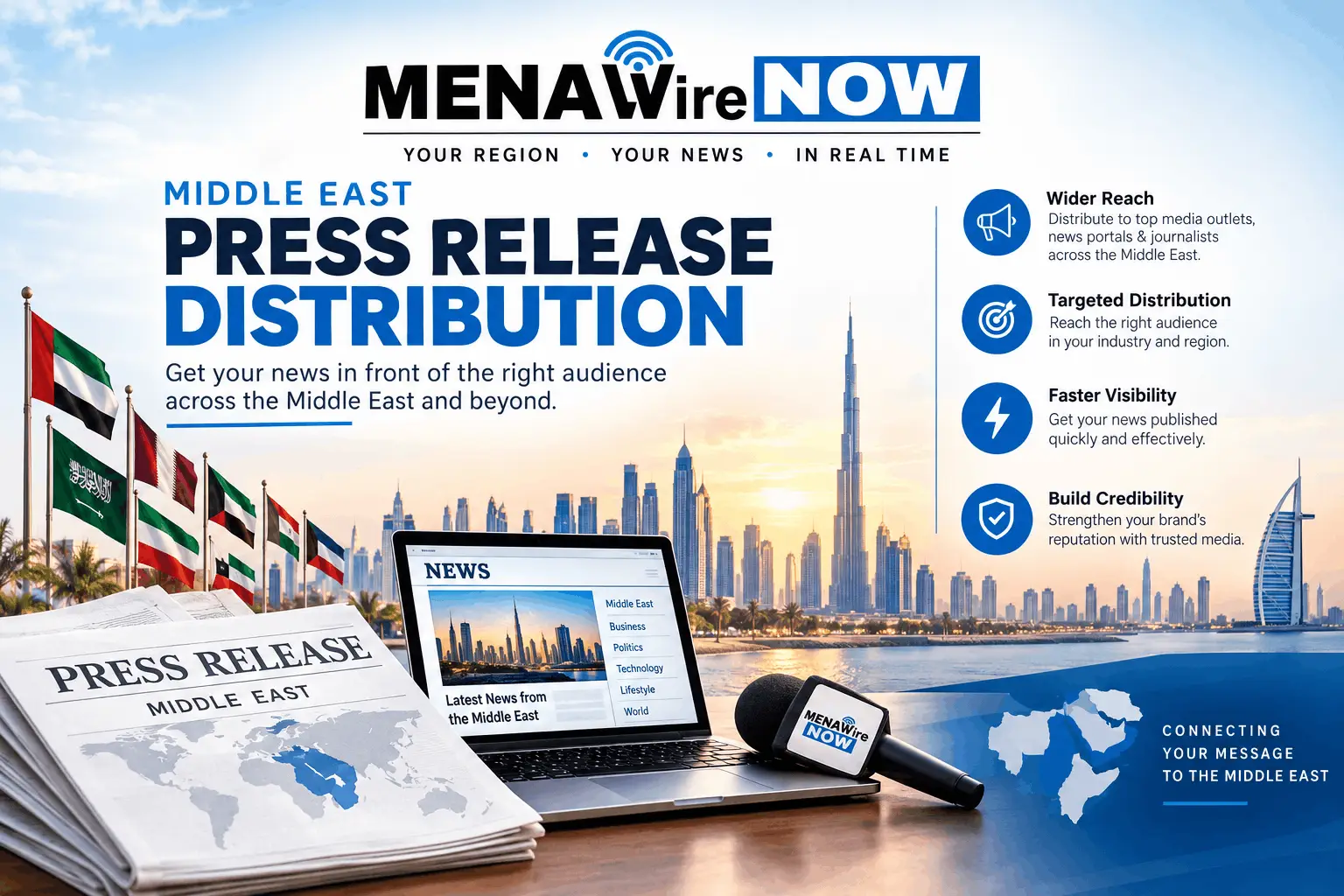 Middle East Press Release Distribution