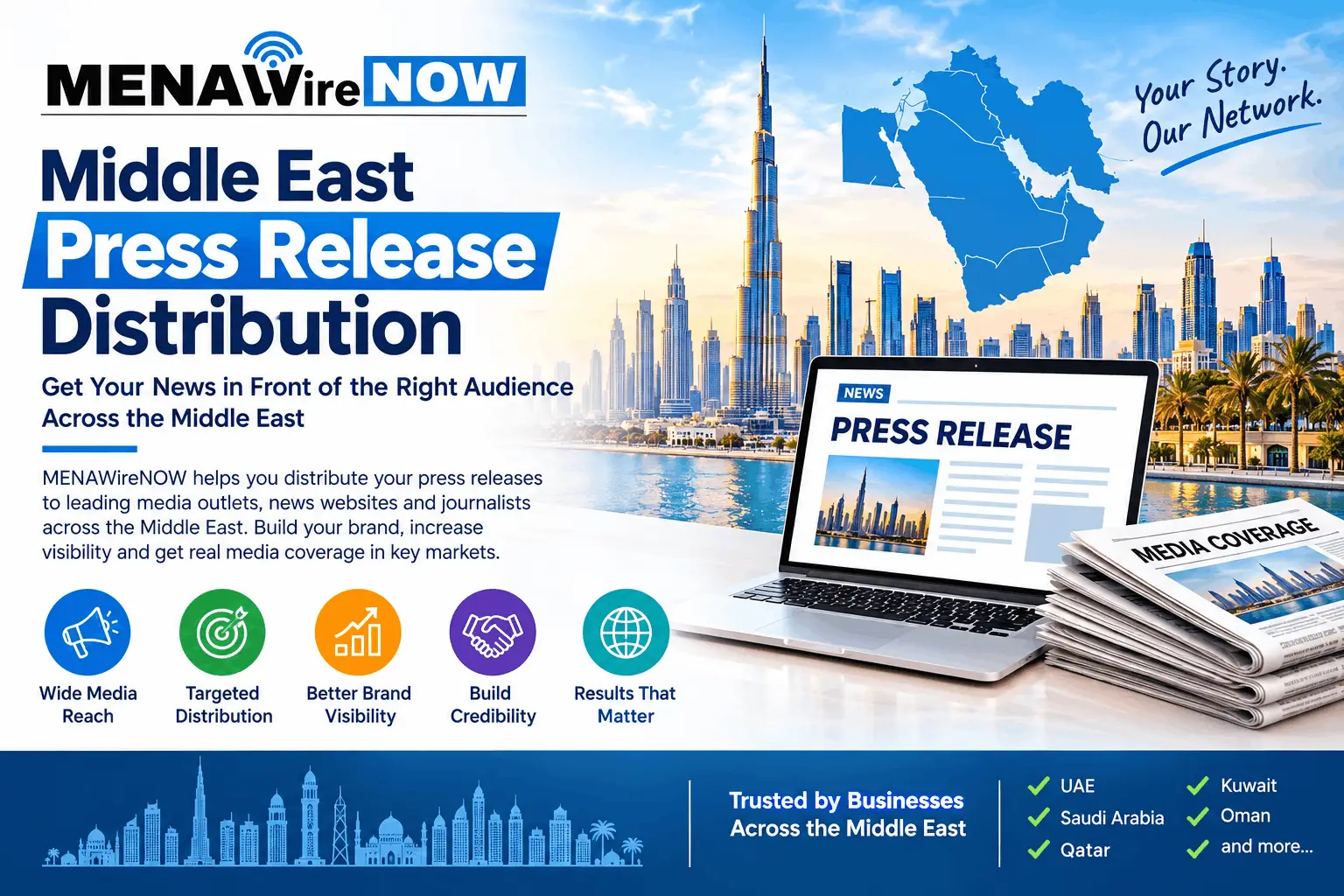 Middle East press release distribution